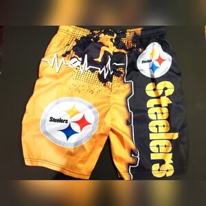 Mens Pittsburgh Steelers mesh shorts